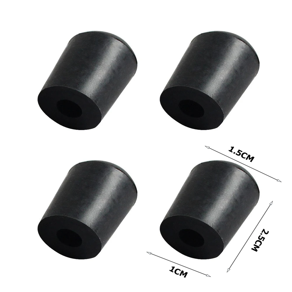 Cello Support Parts 4pcs Double Bass Feet Support Stop Holder Non-slip Rubber Pad Mat Musical