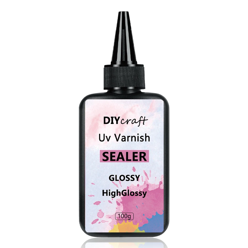 Acrylic Varnish 100g High Gloss Clear UV Resin Finish