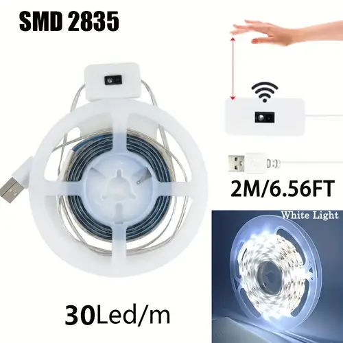 USB LED Strip Lights DC 5V Smart Dimmer Hand Scan Sensor Switch On/off Control Backlight Tape TV Lamp Tape Bedroom Home Decor - Image 9
