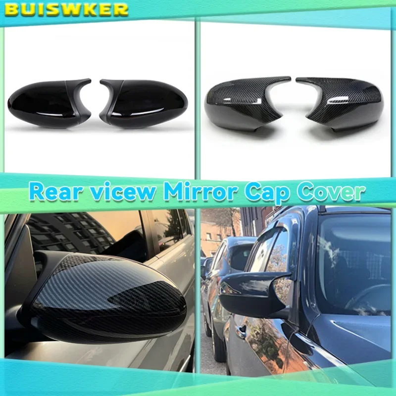 

Replacement Rearview Side Mirror Covers Cap For BMW E90 E91 E92 E93 E81 E87 E82 E88 3 1 Series M Accessories Carbon Fiber Gloss
