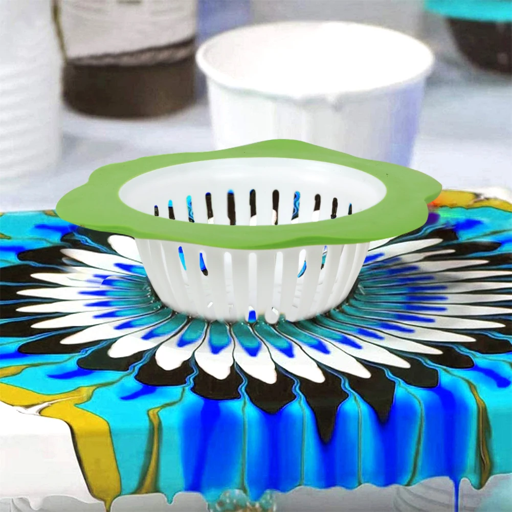 11pcs Pouring Strainers for Acrylic Paint Design