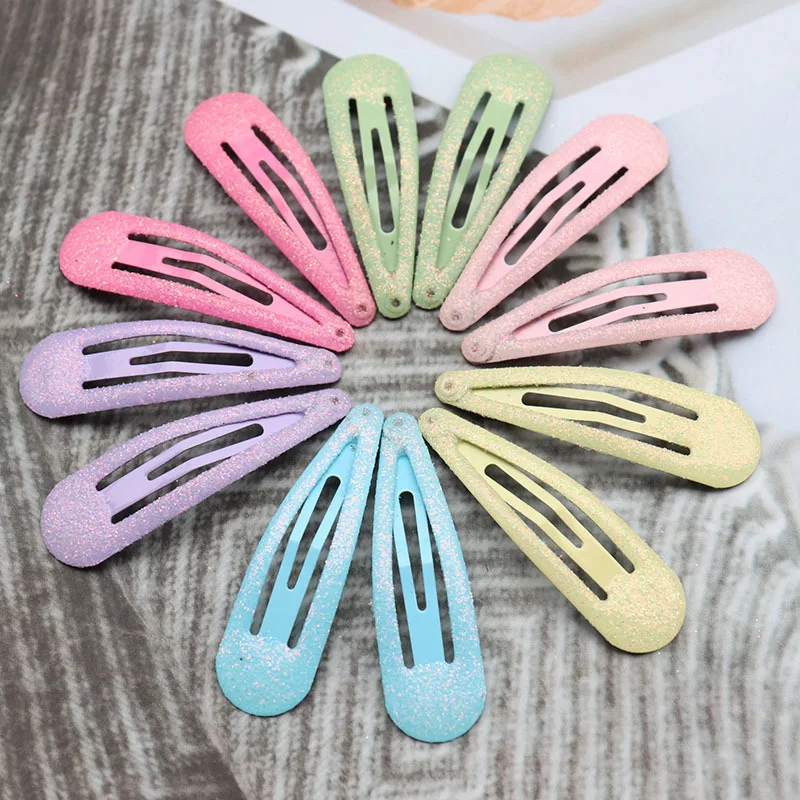 40-teiliges Set: Grenzüberschreitende Haarspangen mit Farbdruck, Metall-Seitenclips für Kinder, Haarschmuck-Set für kleine Mädchen – Detail 3