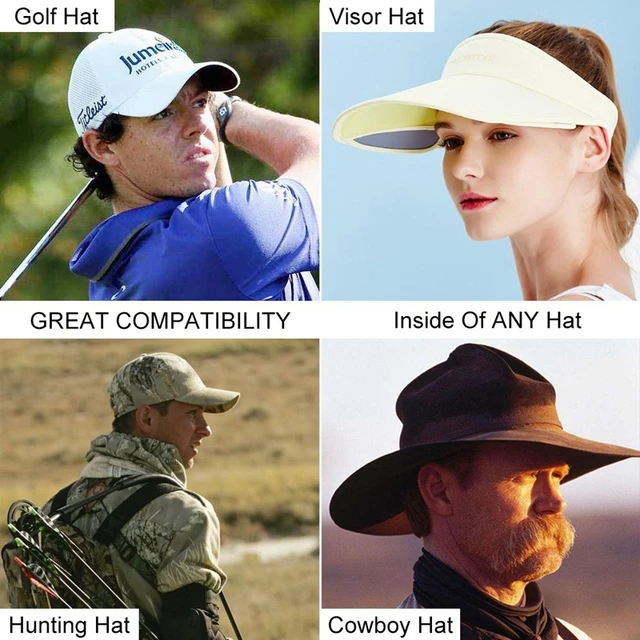 Visor & Wig Sweat Liners  How to clean hats, Visor, Hat liner
