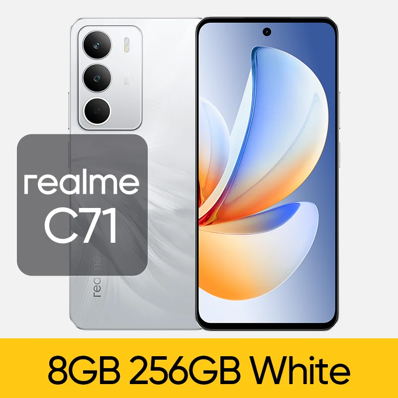 未開封realme C71 6GB+128GB Simフリー Realme C71 6GB+128GB FOREST OWL Dual SIM Unlocked Global