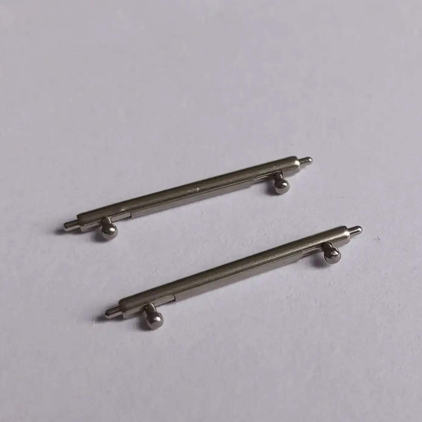 Double End Quick Release Watch Band Spring Bars, 1.5mm Thick, Set of 2