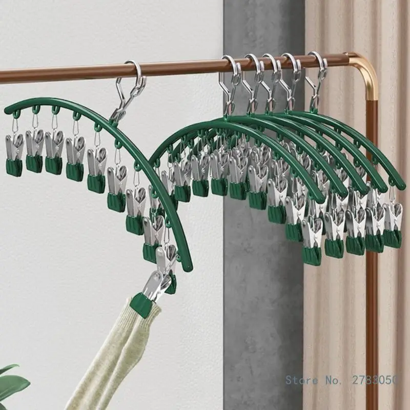 2 Pack Hat Hangers Space Saving Hat Racks for Closet Metal hat Organizers for Baseball Caps Efficient Underwears Racks 3