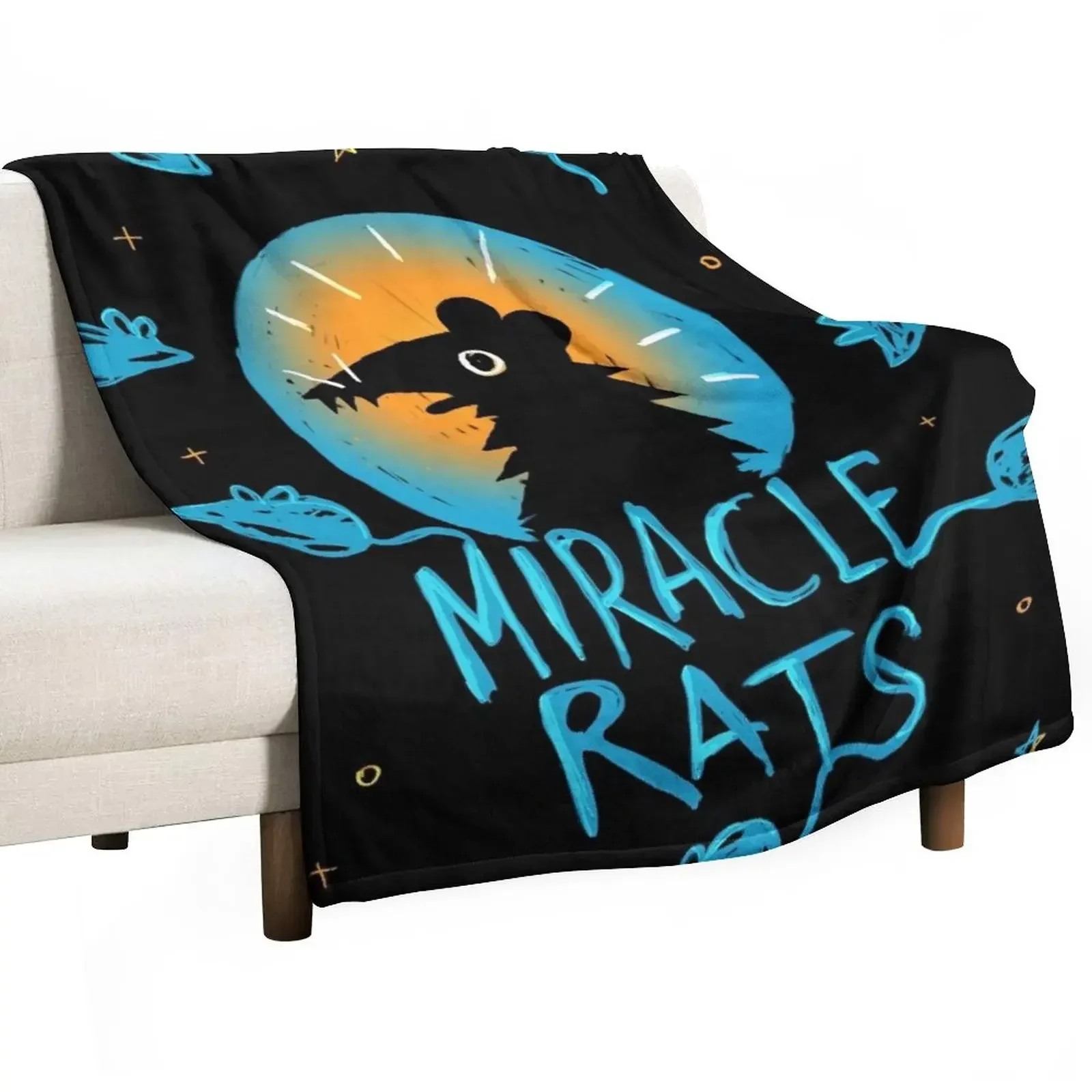 

Night In The Woods Miracle Rats Throw Blanket Shaggy cosplay anime Blankets