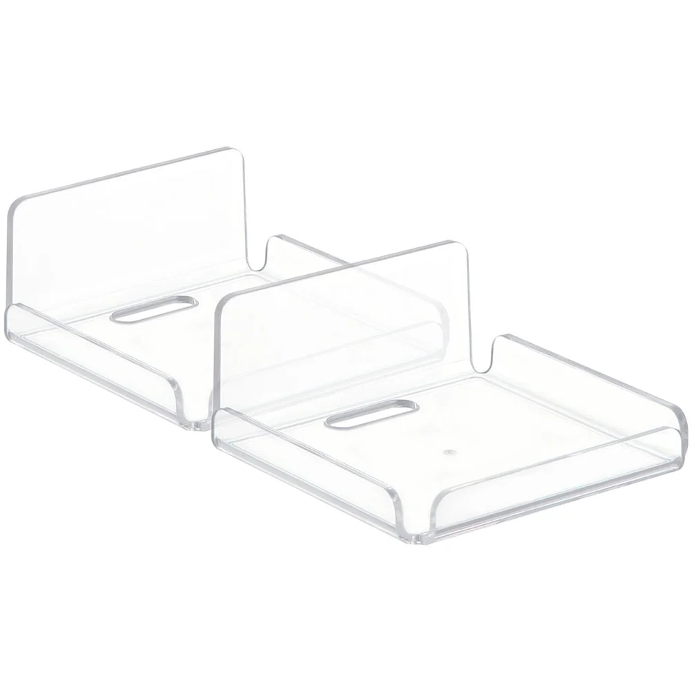 

Acrylic Small Wall Shelf Security Cameras 2Pcs Adhesive Floating Display Ledge Speakers Baby Monitors Easy Install No Drill
