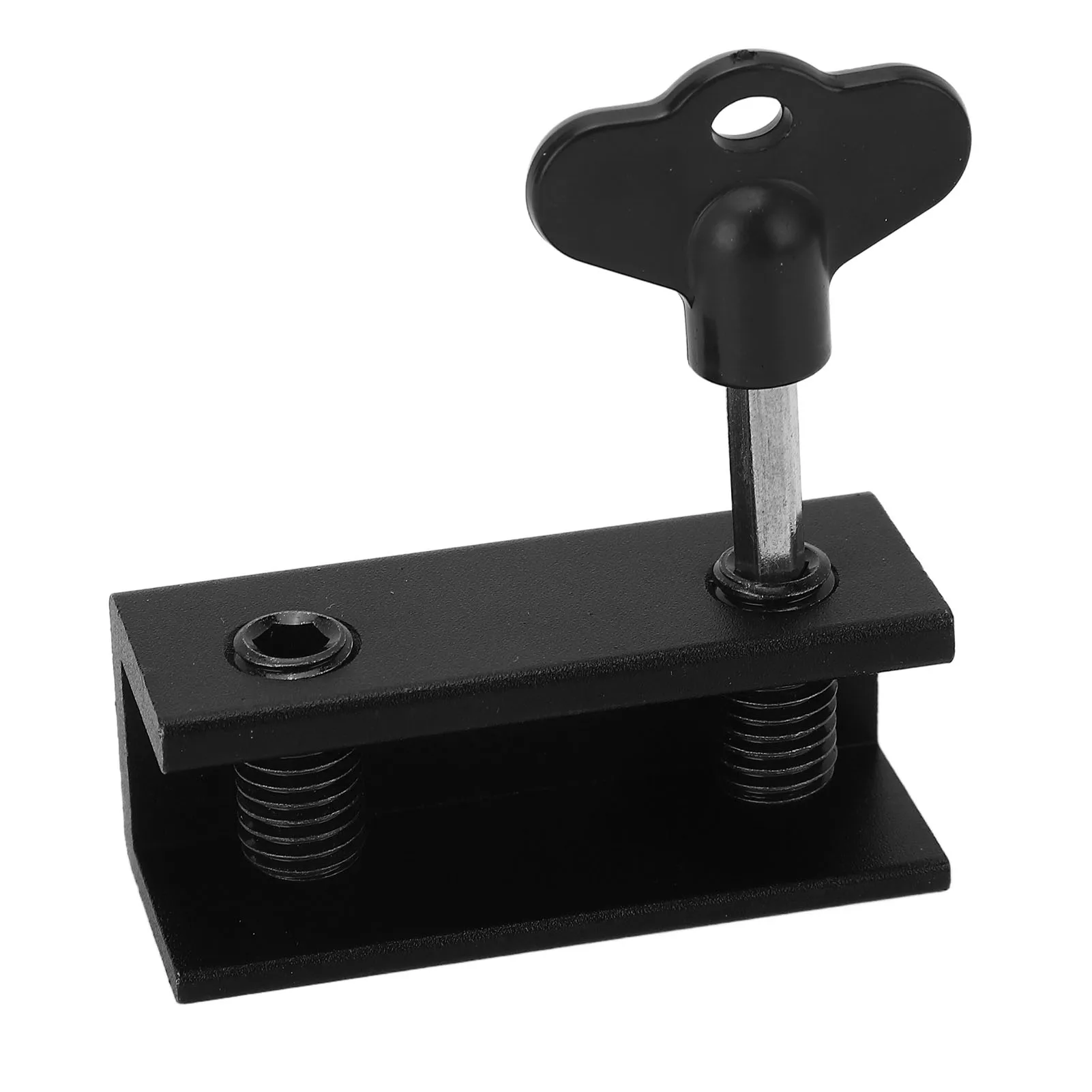 10Pcs Window Lock 2 Holes Sliding Stopper Locks for Pets Anti-theft Non Punch Sliding Window Lock