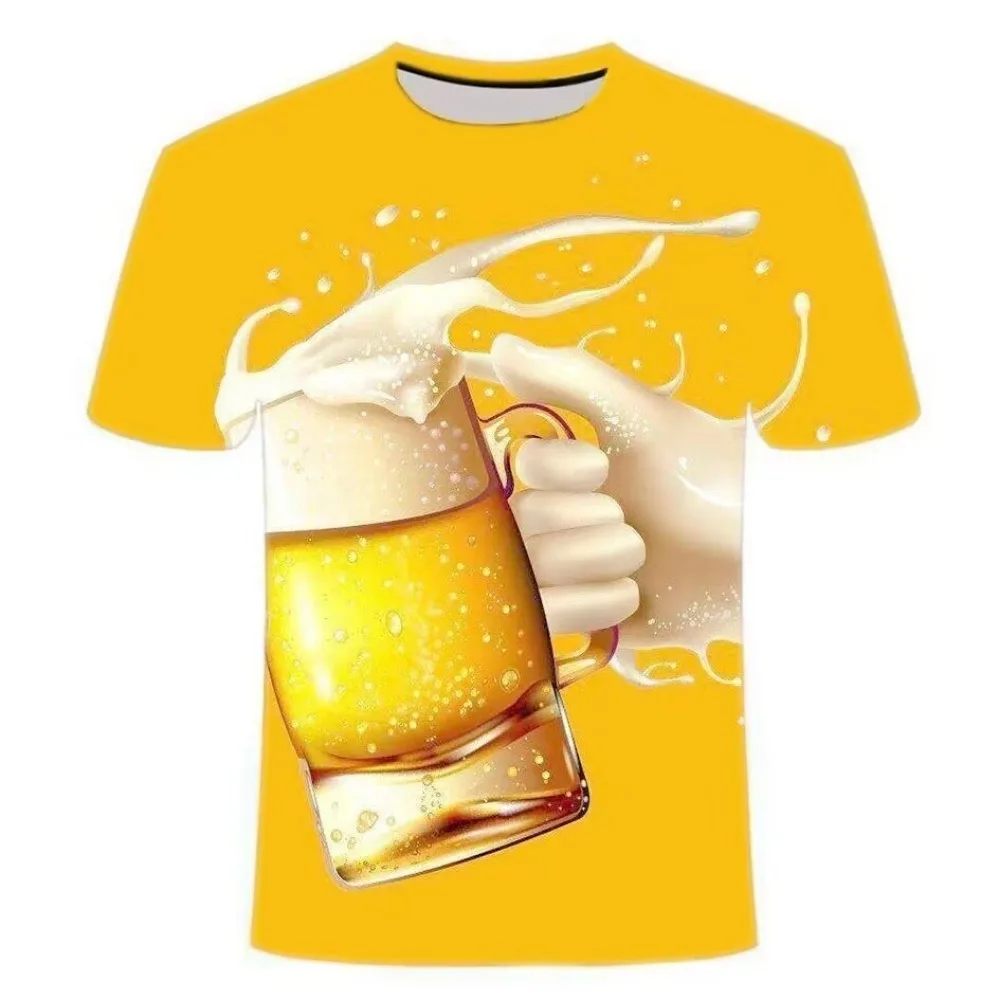 

New Fun Men's T-shirt 3d Hd Printed Hip Hop Fashion Casual O Neck Trend Summer Premium Comfortable Short Sleeve Shirt