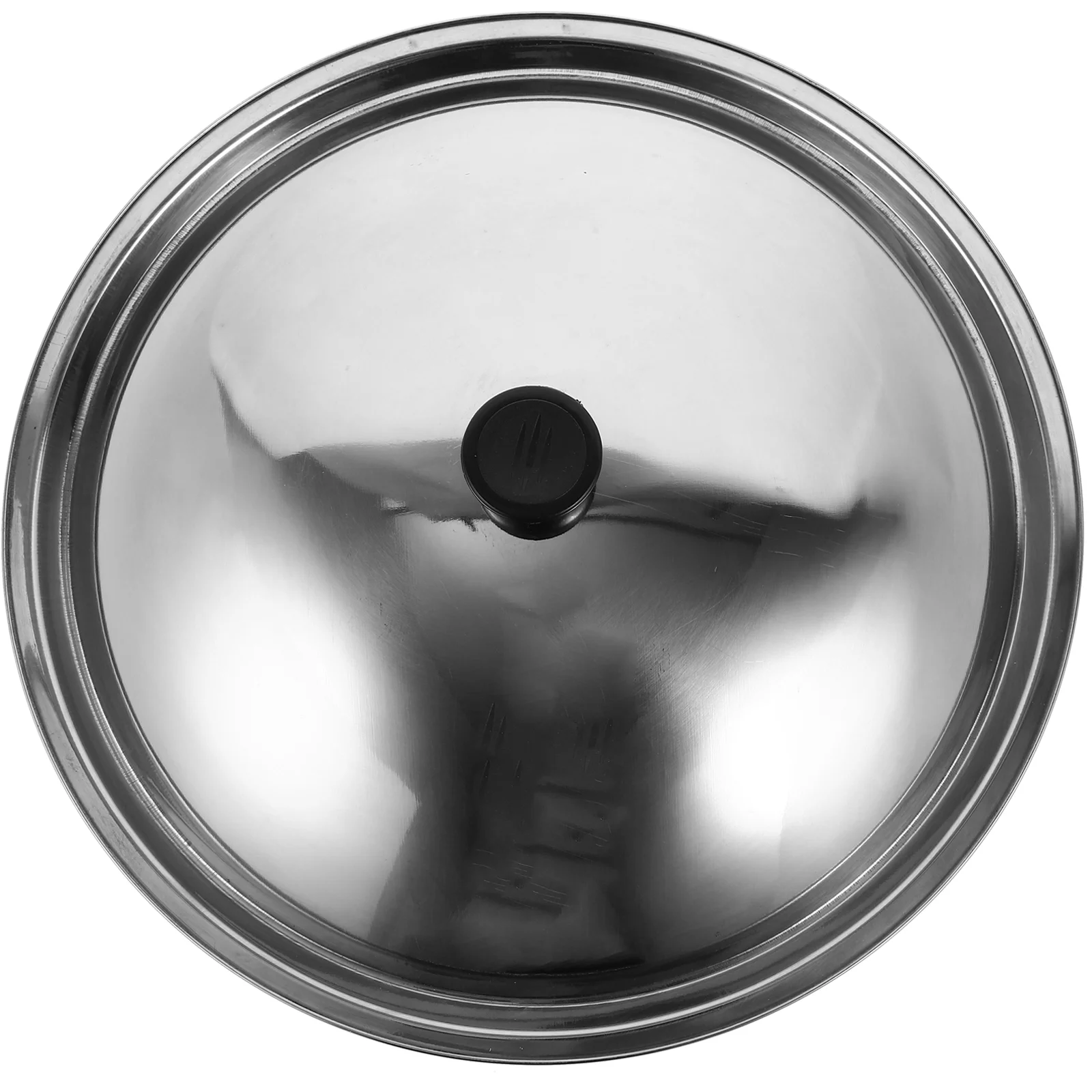 Stainless Steel Pot Cover Lid Anti Oil Splashing Cookware Parts Kitchen Gadget Dining Tool Pan Accessory Bar Utensil Steam