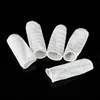 100 Pcs Thimbles Nail Art Latex Rubber Gloves Protective Protector Cover Fingertip White Small Tools 2