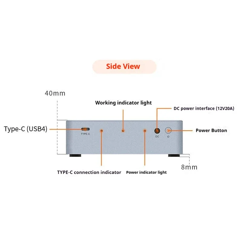 Orange Pi AI Studio Pro ��� ī�� Ascend Deve Board 352 TOPS ���� OCR �ν� ���� ��ǻ�� ī��