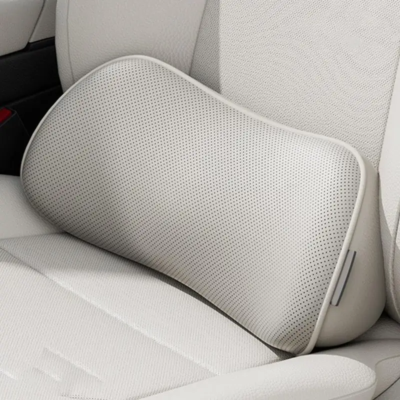 Car Seat Pillow Car Lumbar Support Pillow Waist Protection Cushion Breathable Ergonomic Back Pillow for Chair Chair Back Support