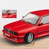 1:24 1988 BMW M3 E30 Alloy Sports Car Model Diecasts Metal Classic Car Model High Simulation Sound and Light Childrens Toys Gift 5