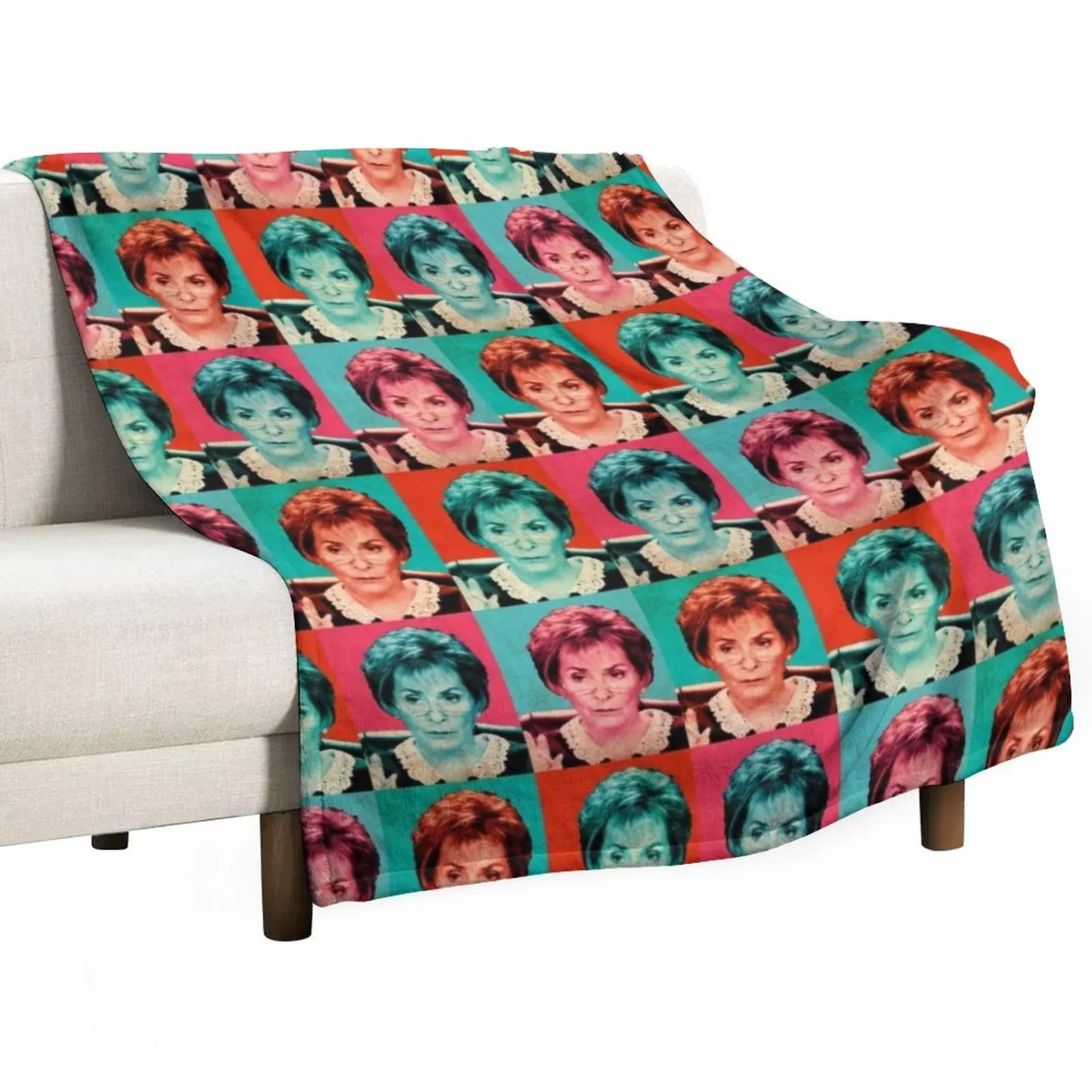 

Judge Judy Pop Artwork Throw Blanket Beach Blanket manga Luxury Thicken Blanket Thermal Blankets For Travel