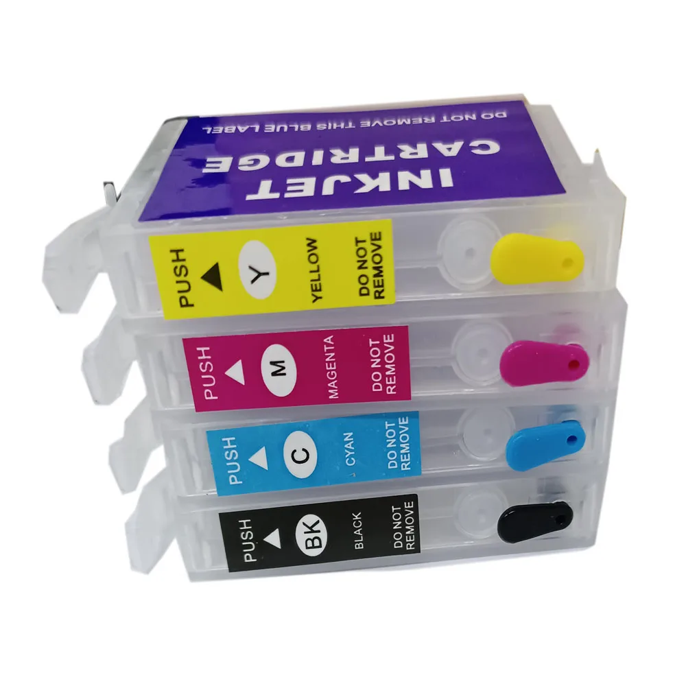 T0711-T0714 Refillable Ink Cartridge for EPSON Stylus S20 S21 SX100 SX110 SX105 SX115 SX200 SX205 SX209 SX210 Printer - 3