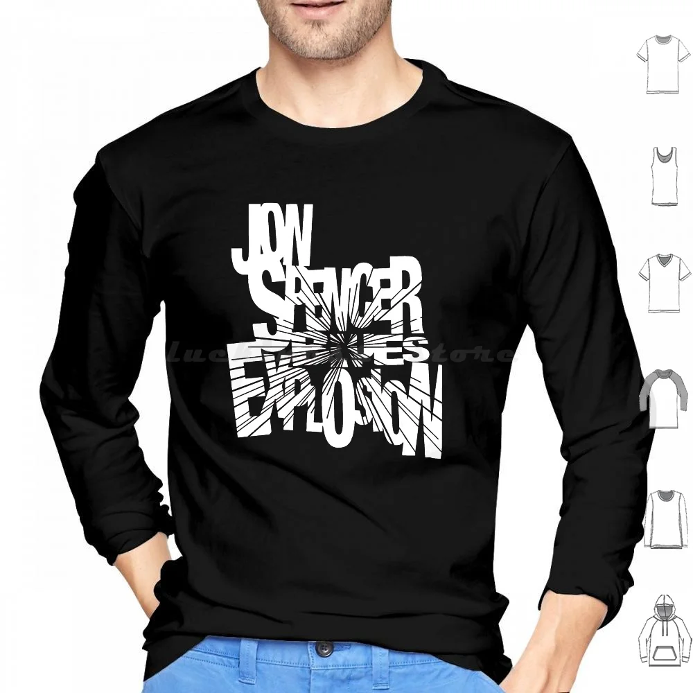 Jsbx Felpa Con Cappuccio In Cotone Manica Lunga Jsbx Jon Spencer Blues Explosion Jon Spencer Judah Russell Simons Hog Jon Spencer Blues