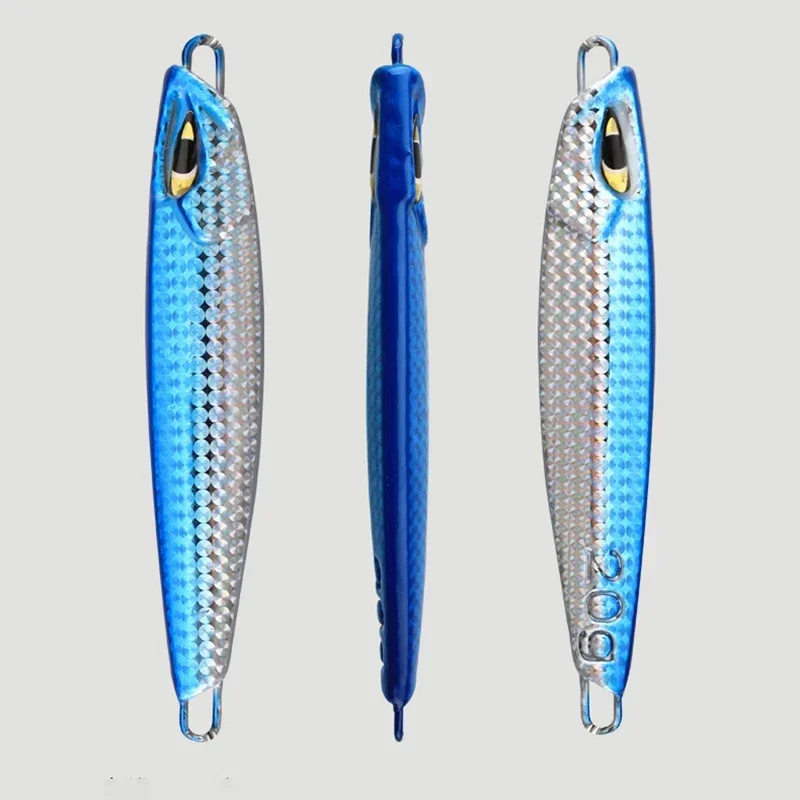 Metal Jig Fishing Lure 7g 10g 15g 20g 30g Shore Drag Cast Jigging Lures Trolling Bait Saltwater Fishing Tackle