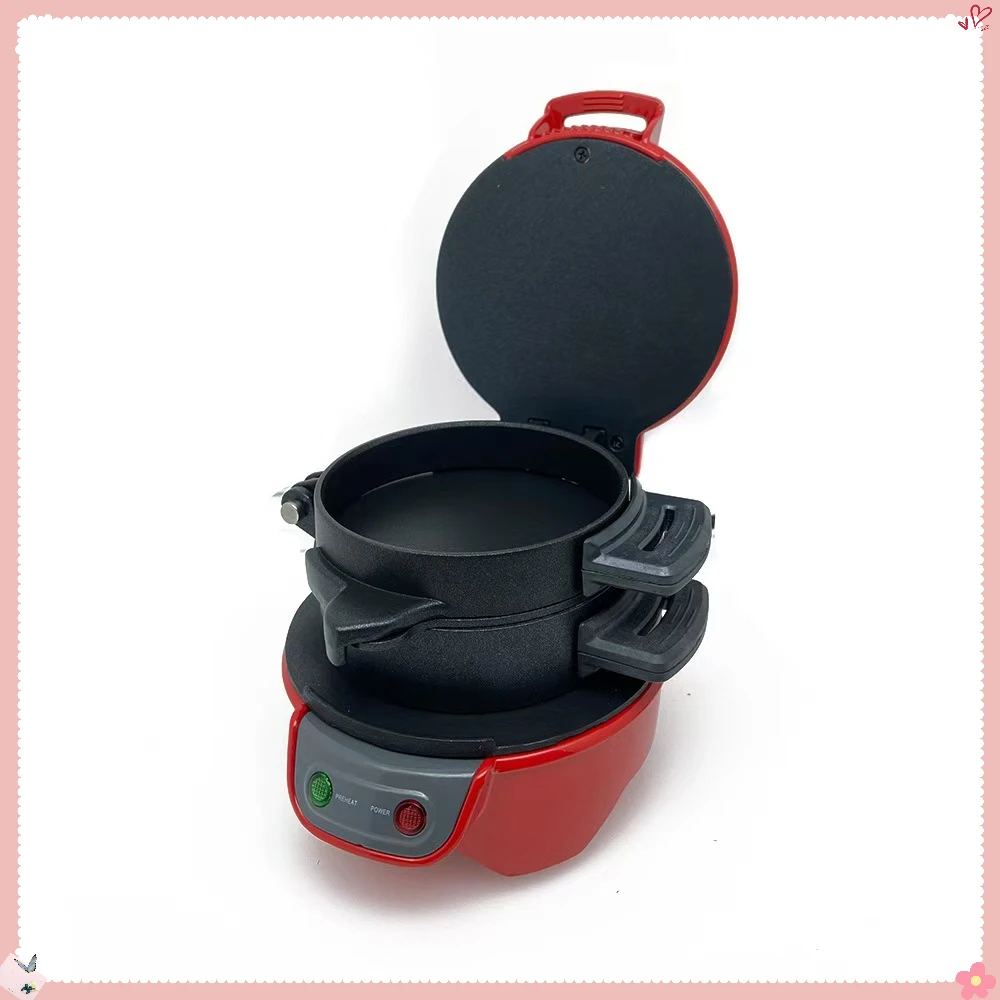 Durable Function Hamburger Meatloaf Machine EU Plug Breakfast Machine Hamburger Omelette Steak Sandwich Maker 6