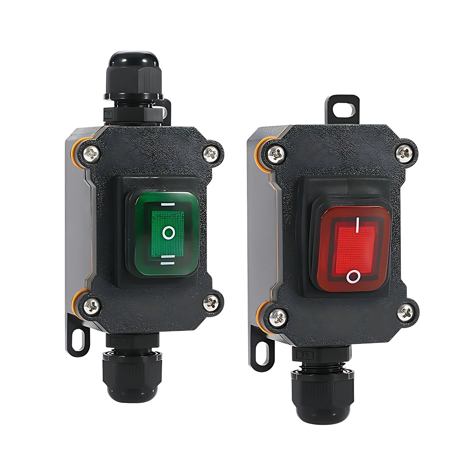 Caixa de Junção Ip67 para Exterior Caixa de Junção Impermeável Cabo de Alimentação Interruptor do Balancim Marinho 20a Conector de Alta Corrente 110v220v 12v-24v