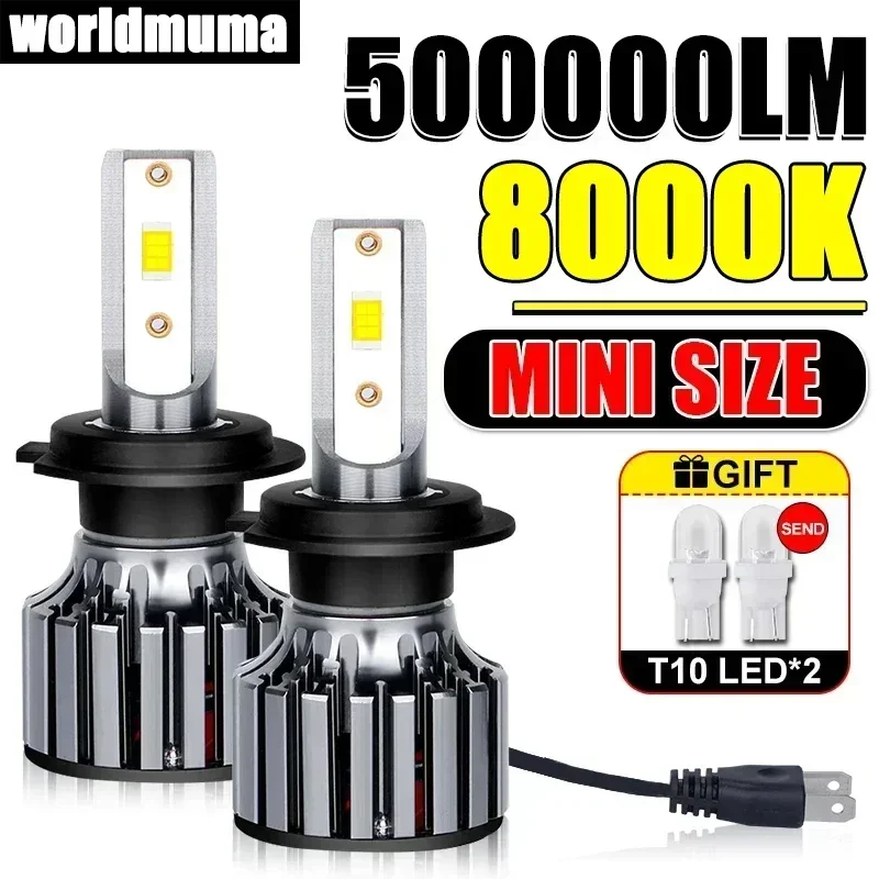 High Power Automotive LED Headlights 6000K 3000K 8000K Car Lamp
