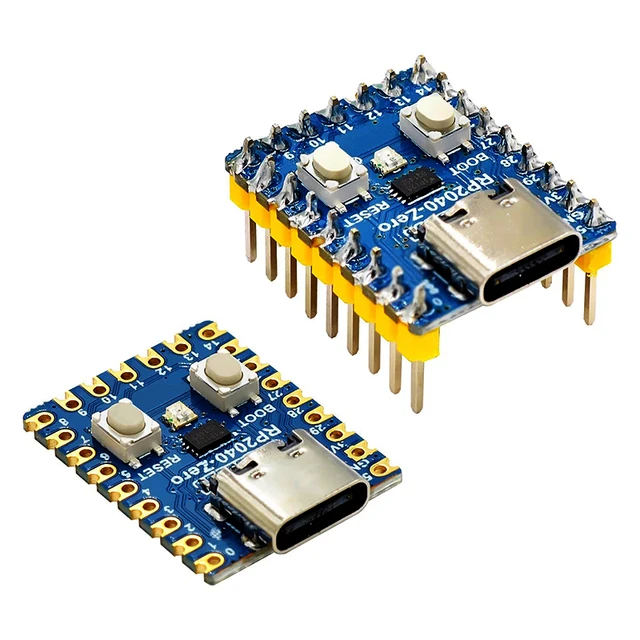 Original Raspberry Pi PICO development board module RP2040-Zero mini microcontroller dual-core Cortex M0+ processor 2MB FlashUSB 5
