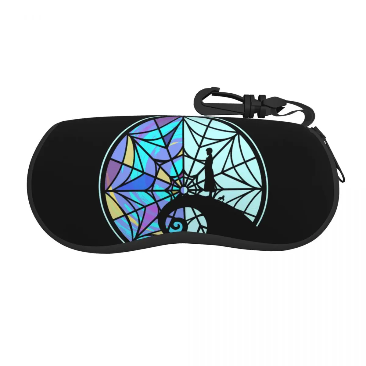 

Wednesday Nightmare Shell Eyeglasses Protector Cases Cool Sunglass Case Horror Comedy TV Glasses Pouch