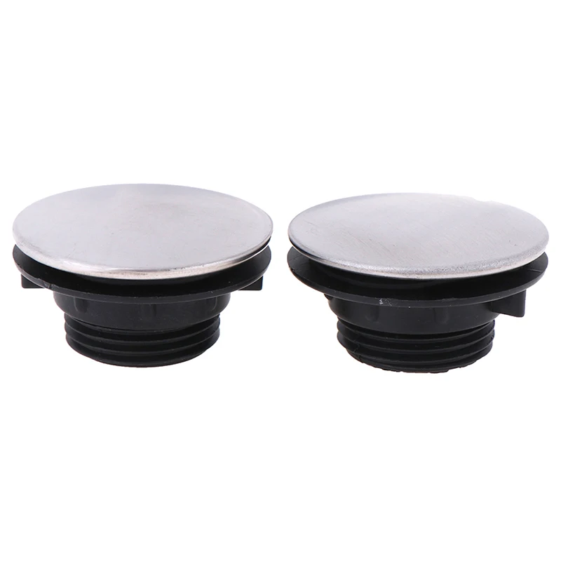 Description Picture 3 of item2Pcs Water Blanking Plug Stopper Practical Sink Tap Hole Cover Kitchen Drainage Seal Anti-leakage Washbasin Accessories
