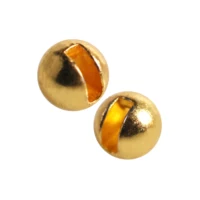 50 Pack 4 Colors 3.0-6.4mm Tungsten Fly Tying Slotted Beads 1
