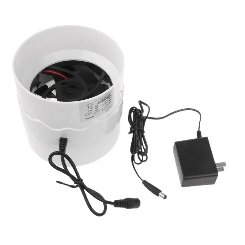 

4-дюймовый вытяжной вентилятор с низким уровнем шума, линейный воздуховод, гидропонный воздуходувка, вытяжной вентилятор, Прямая