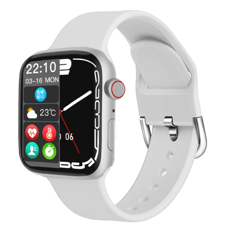 2022 IWO Series 7 Smart Watch W27 Bluetooth Call ECG Heart Rate Monitor Waterproof PK W26 W37 HW22 Smartwatch For Apple&Android 
