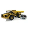 XDRC 1/14 RC Metal Hydraulic 6*6 Articulated Truck A40G Dumper Model Motor ESC Lights Adult Toy Birthday Gift TH18405-SMT8 4