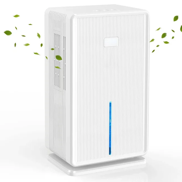 3000ML Large Capacity Dehumidifier with Defrost 2In1 Air Purifier Professional Moisture Absorbers Air Dryer for Home Office Room 2