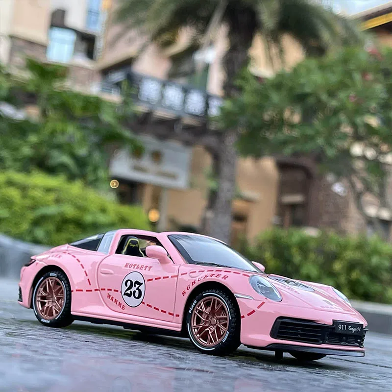 1/32 Porsches 911 Convertible TARGA 4S Alloy Track Racing