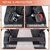 Suspension Seat, Highback Low  Slide Rails, Armrests Shock Absorber Heavy Duty Seat for Toro Forklift Mower Excavator Harvester 6