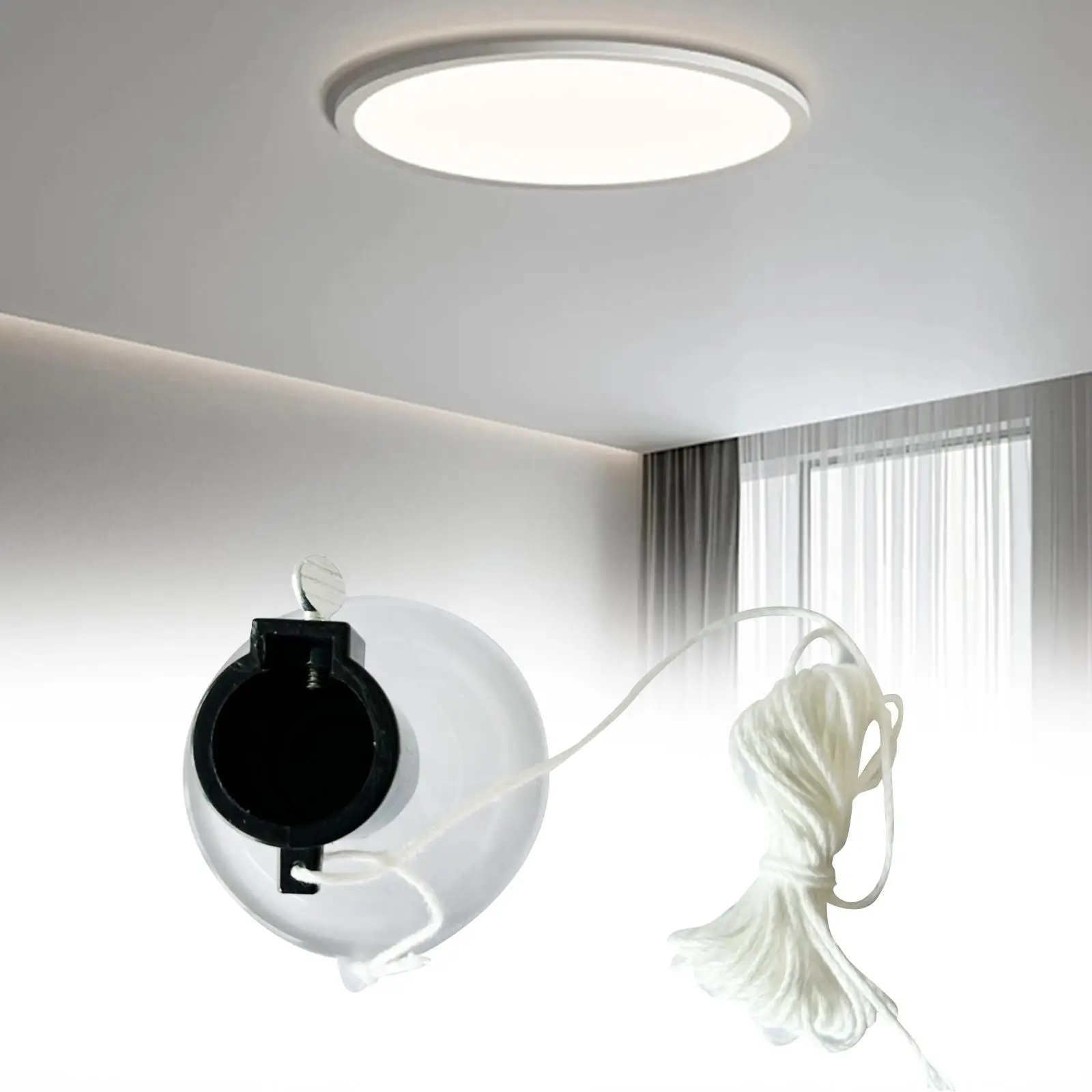 Changeur D'ampoule à Ventouse - Pour Ampoules LED Plates, Encastrables, Plafonniers - 2