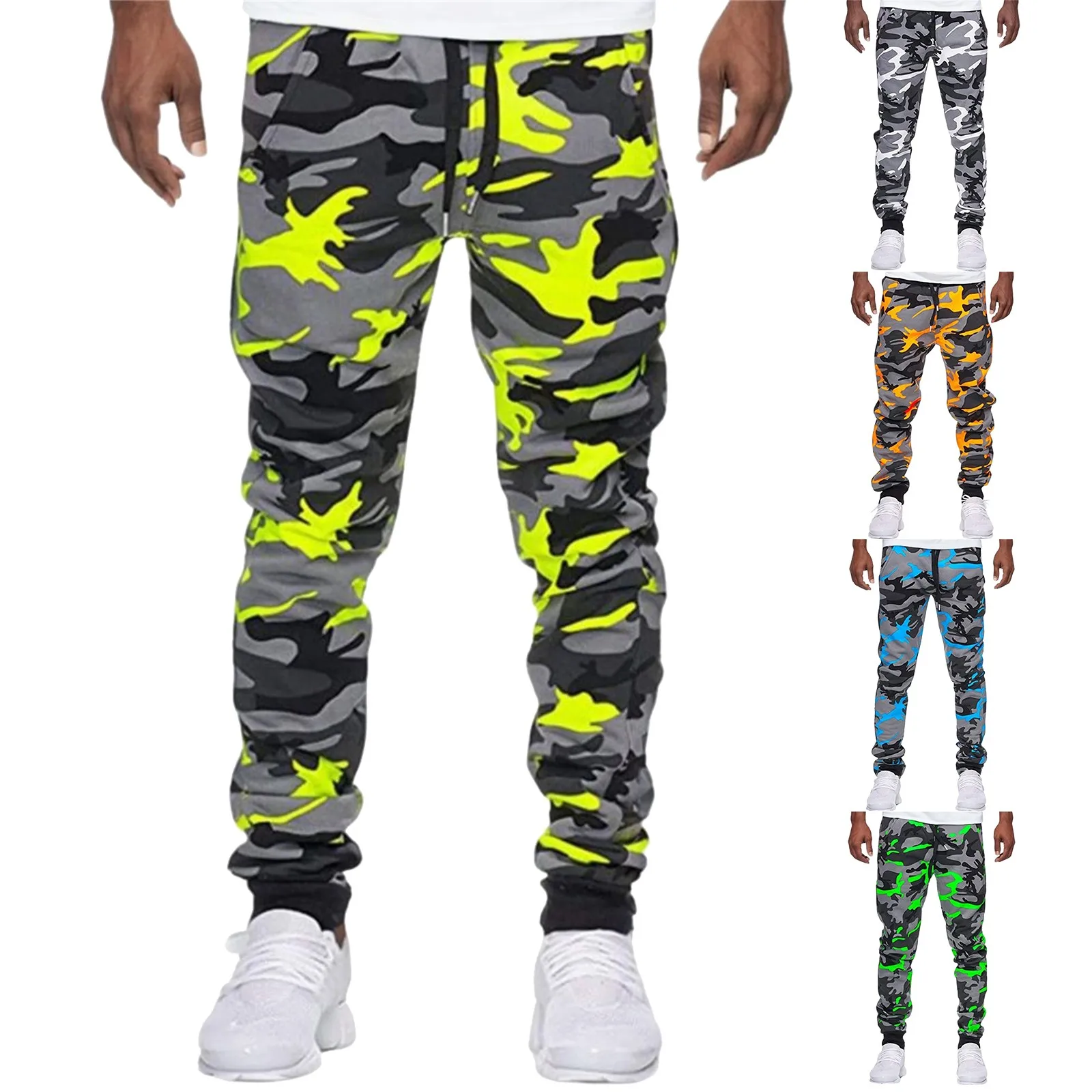 

Trousers Fitness Casual Shot Men's Sports Jogging Print Men's pants Pantalon Homme Male Clothes