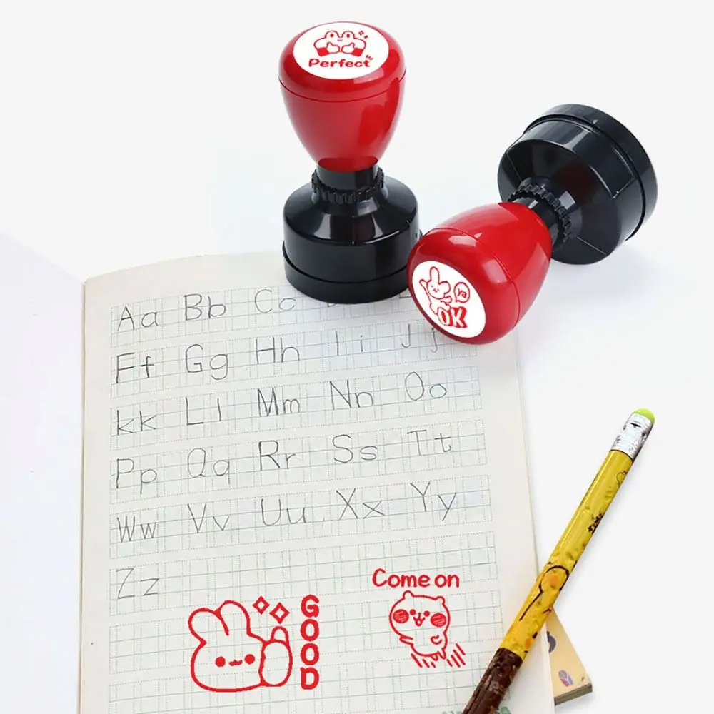 휴대용 칭찬 스탬프, DIY 스크랩북 도장, 도장 교사 용품, 칭찬 스탬프, 교사 격려