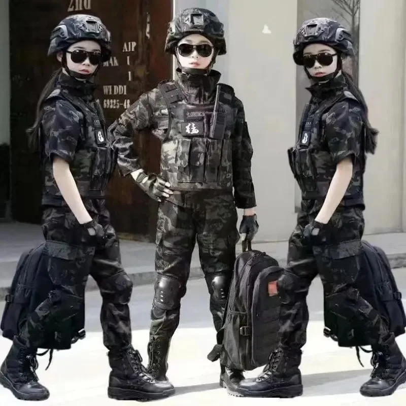 Kids Camouflage Combat Suit 2