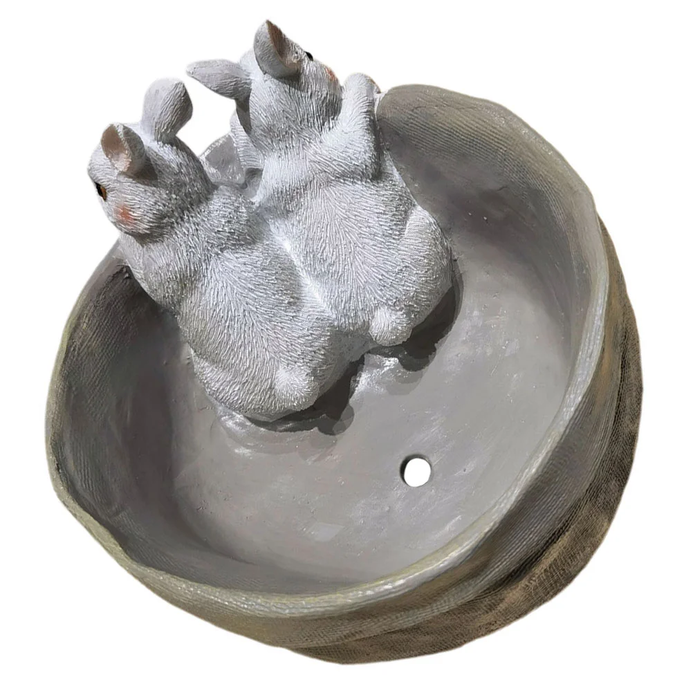 

Creative Pot Rabbit Pastoral Resin Rabbit Flower Pot Cute Animal Fleshy Flower Garden Balcony Decoration Arrangement Sculpture