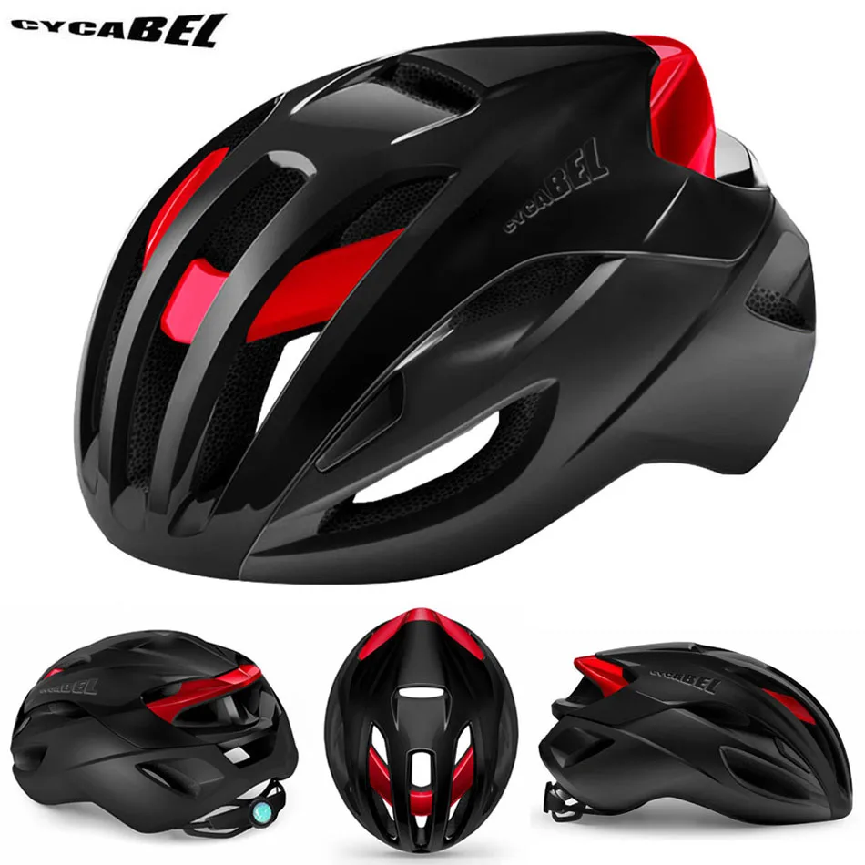 

CYCABEL New Professional Road Mountain Bike Helmet Ultralight DH MTB All-Terrain Bicycle Sport Ventilated Riding Cycling Helmets