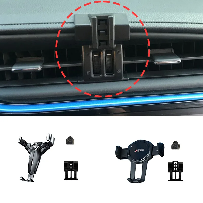 

Car Phone Holder for Toyota Corolla MK11 2017 2018 Fixed Bracket Base Special Car Cell Phone Mounts Wireless Charging Mount