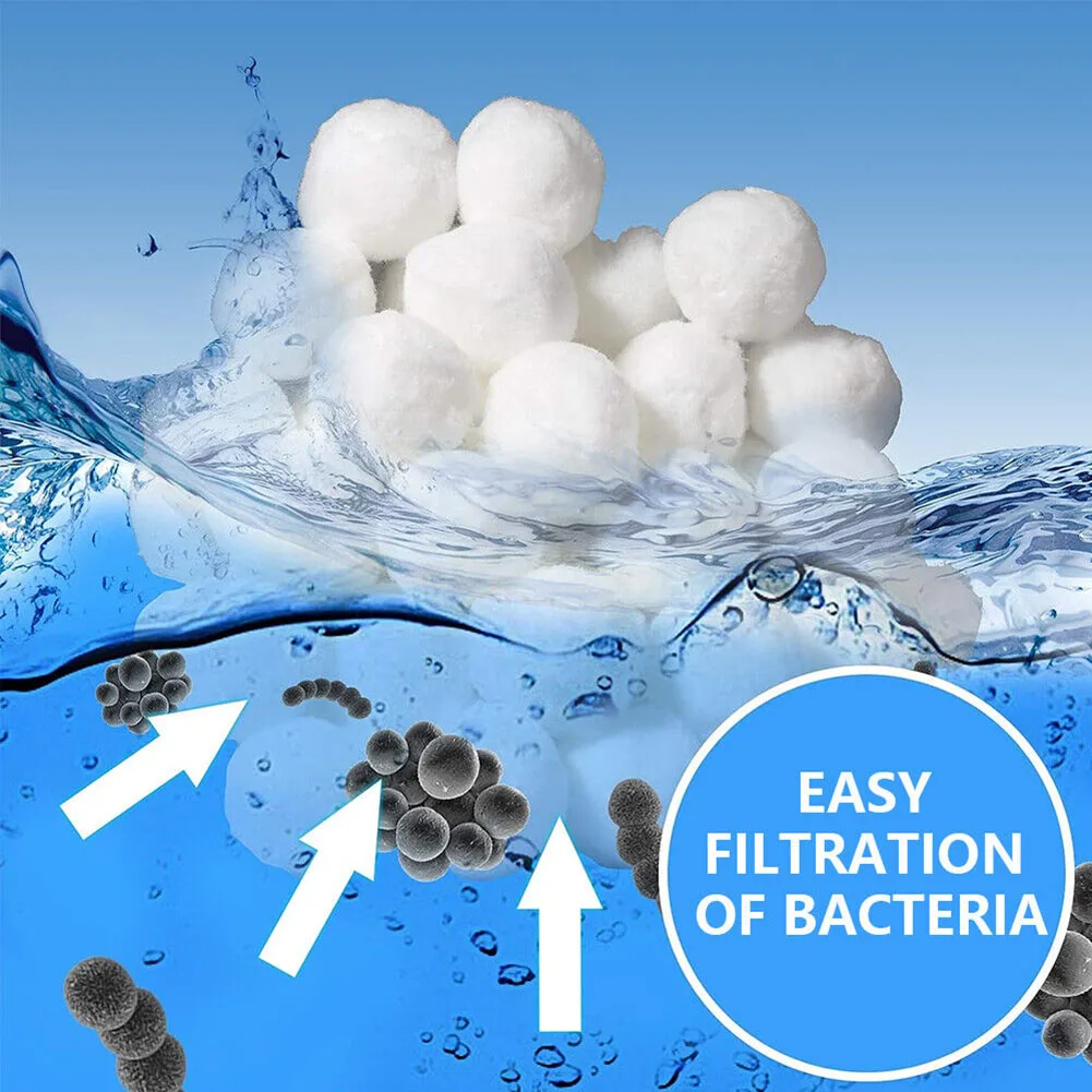 

Filter Balls Cleaning Balls 50mm Water Purification Fiber Swimming Pool Cleaning Equipment For Sewage Treatment