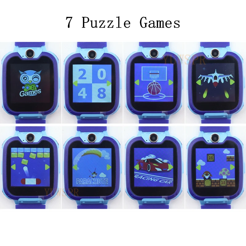 Reloj inteligente para niños G2 Reloj inteligente para niños Rompecabezas  para 7 niños incorporado