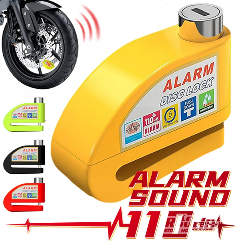 Motorcycle Accessories security-protection Motorcycle Lock Anti theft lock For Bicycle Safety Protection Aluminum All