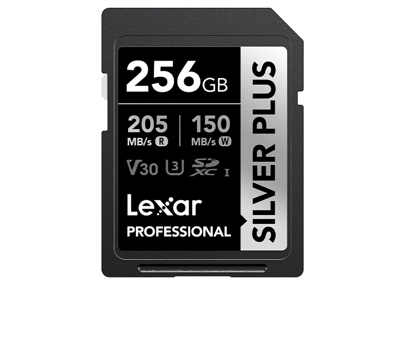 Lexar SILVER PLUS V30 SD-Karte SDXC UHS-I Speicherkarte 64 GB 128 GB 256 GB 4K-Grafikkarten für Canon Sony Nikon Kamera – Detail 17