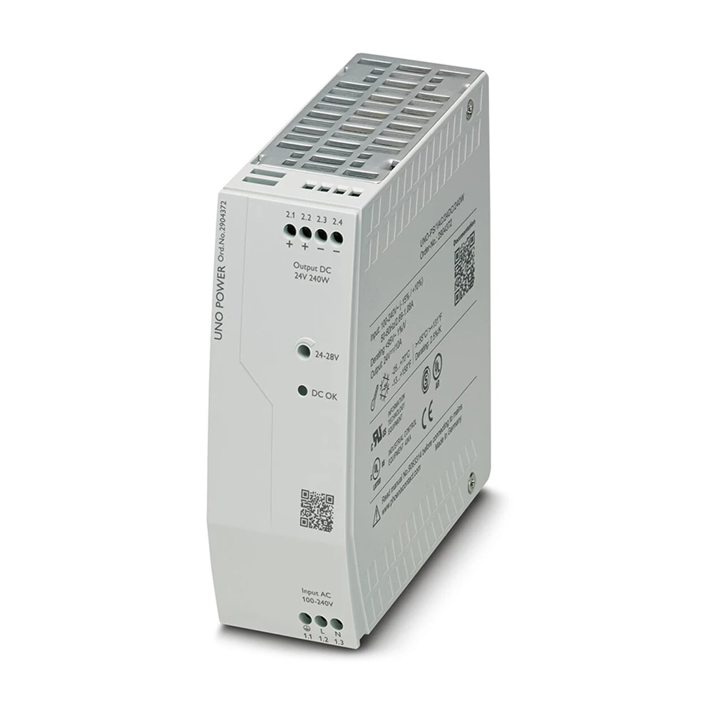 2904372 For Phoenix Power Supply UNO-PS/1AC/24DC/240W 5 2904372 For Phoenix Power Supply UNO-PS/1AC/24DC/240W - Image 3