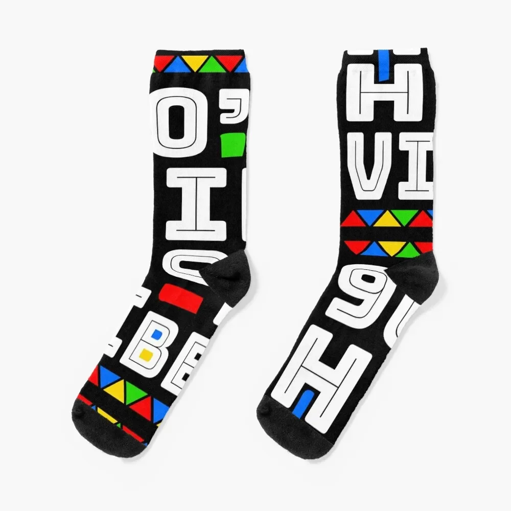 

90s hip hop vibes Socks hockey moving stockings gift winter gifts Socks Women's Men's