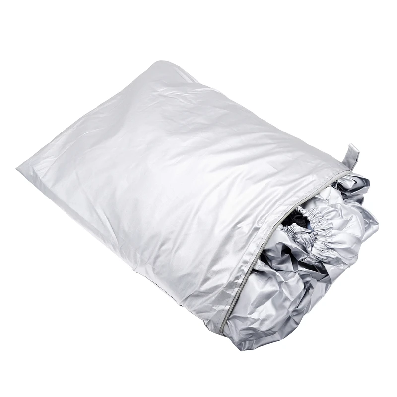 Waterproof Silver Boat Cover 11-22FT Yacht Outdoor Protection